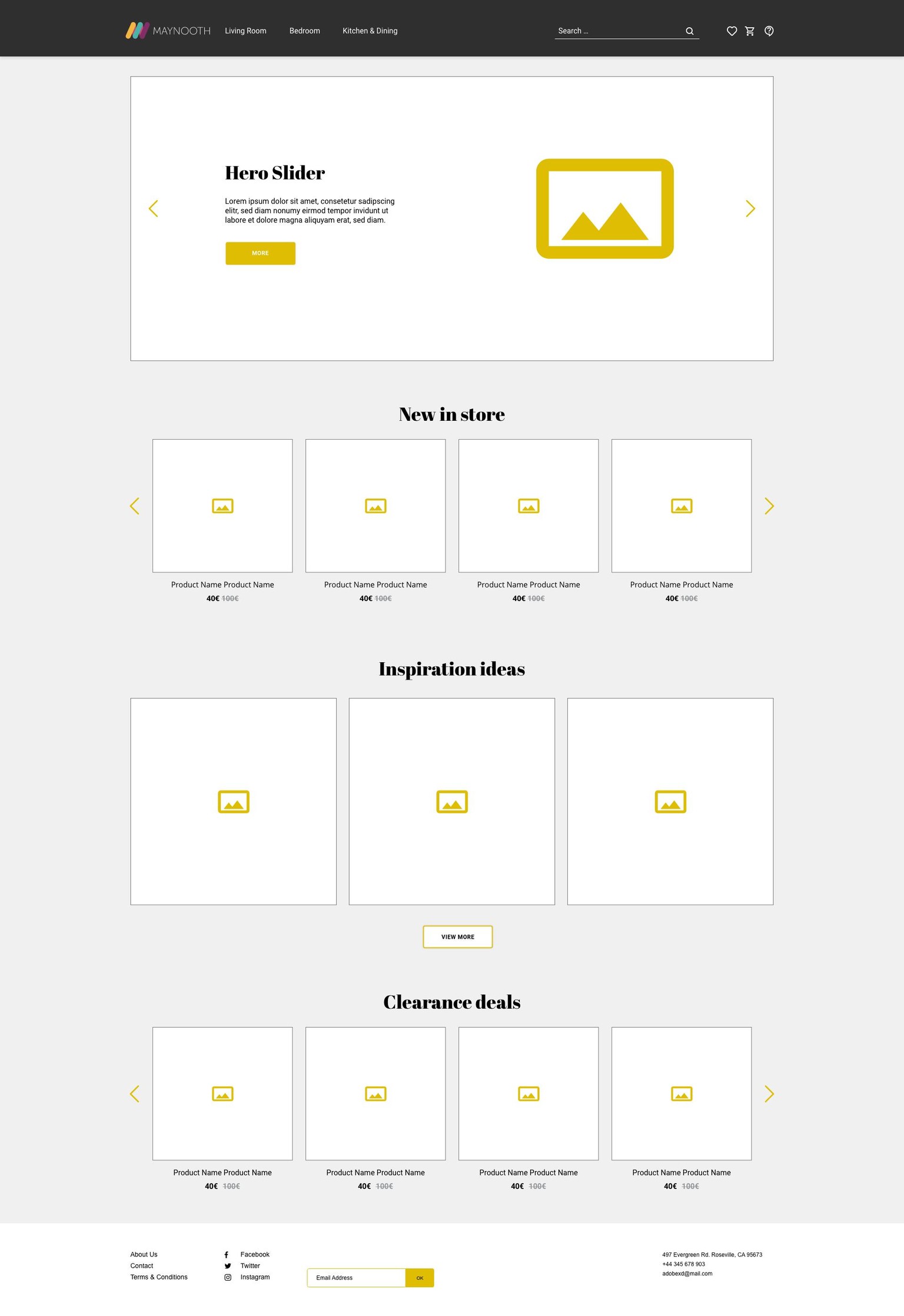 Class Project Wireframe (gif) - image 3 - student project