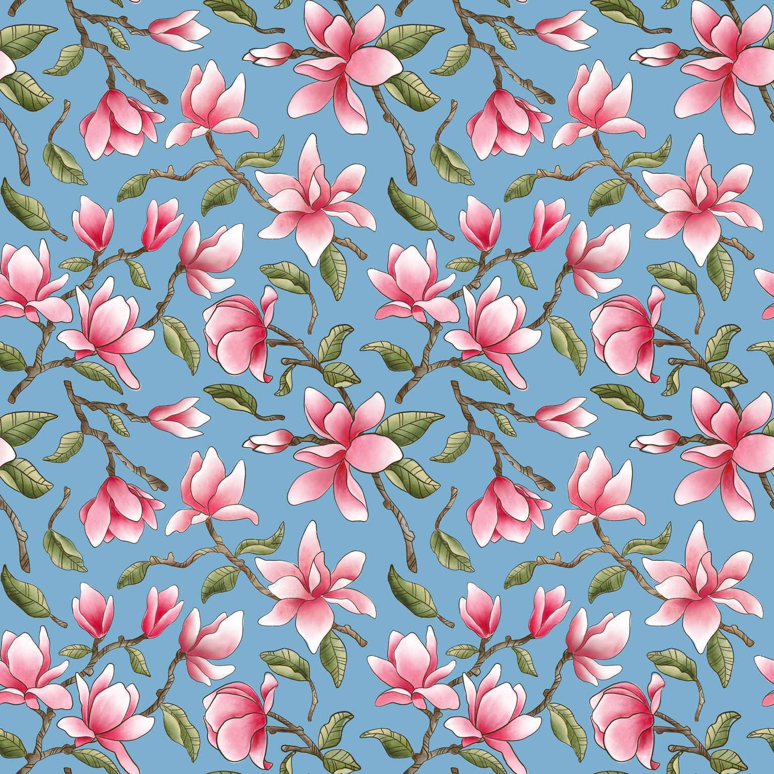 Magnolia Pattern - image 3 - student project