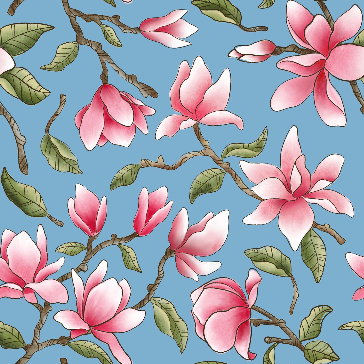Magnolia Pattern - image 2 - student project