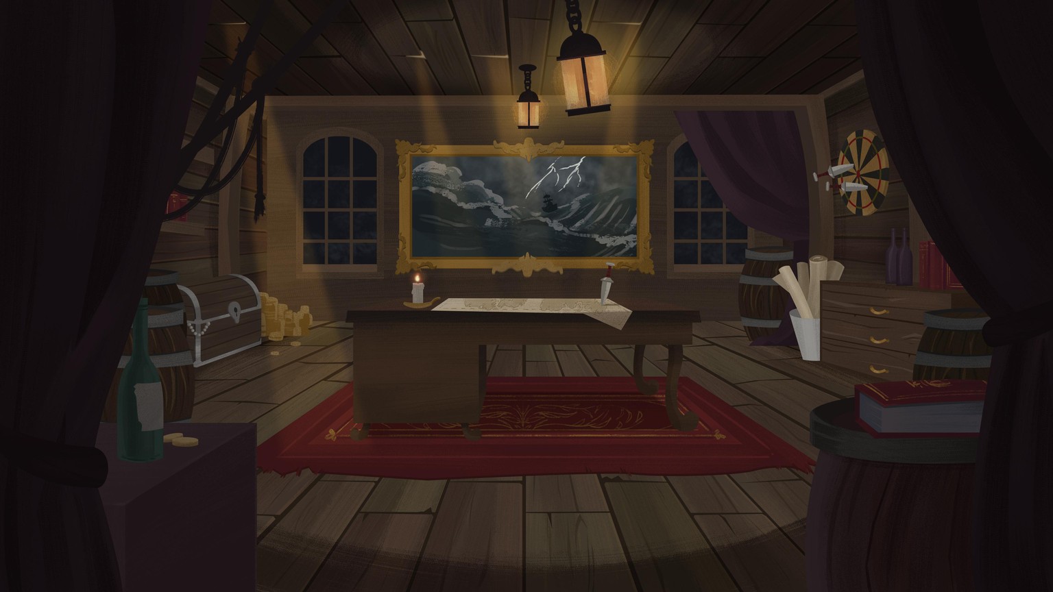 Pirate's Cabin - image 3 - student project