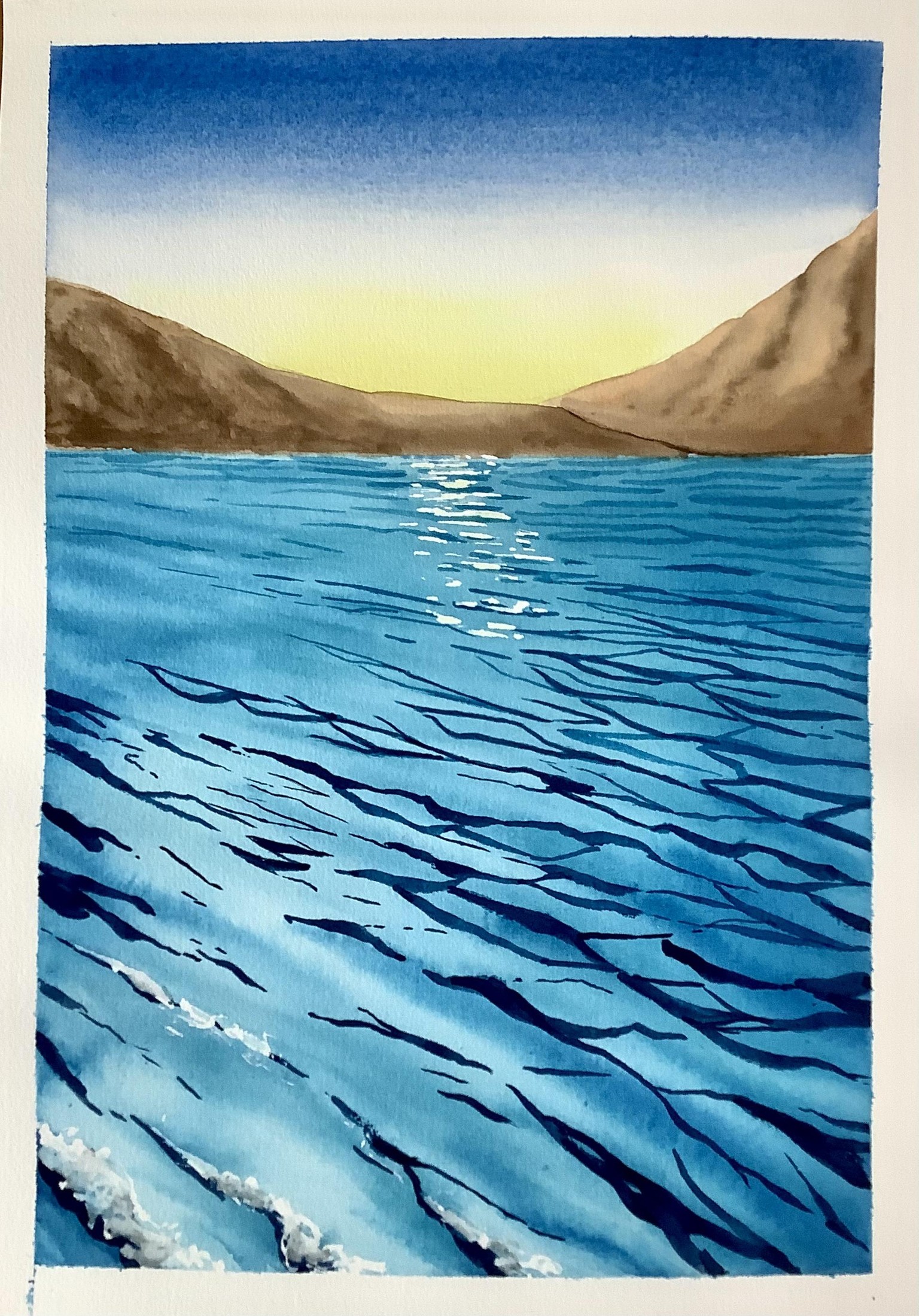 Seascape in 2 ways - image 1 - student project