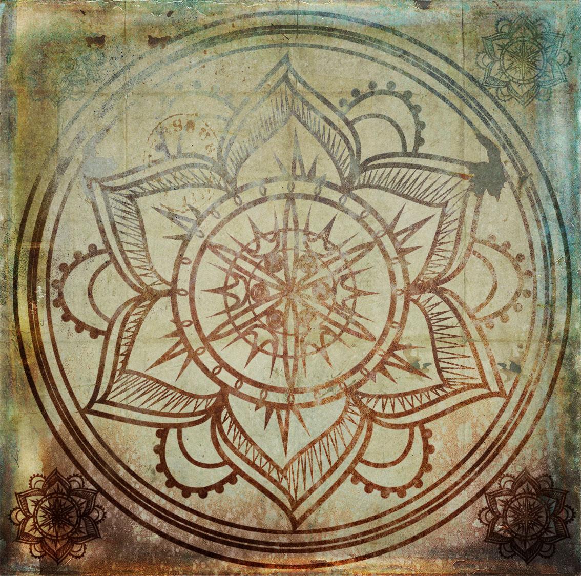 Mandala design and brushes - image 3 - student project