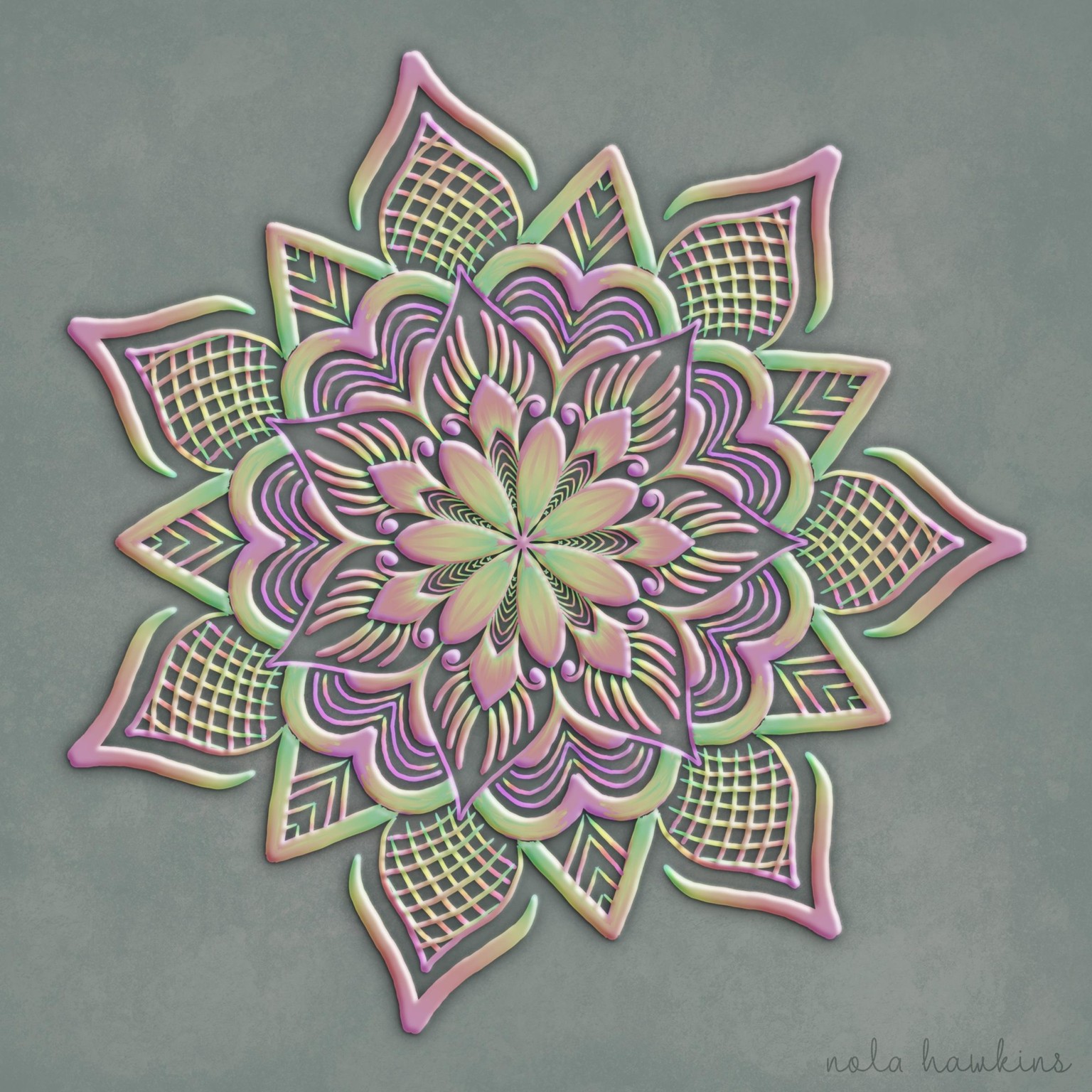 3D Mandalas - image 1 - student project