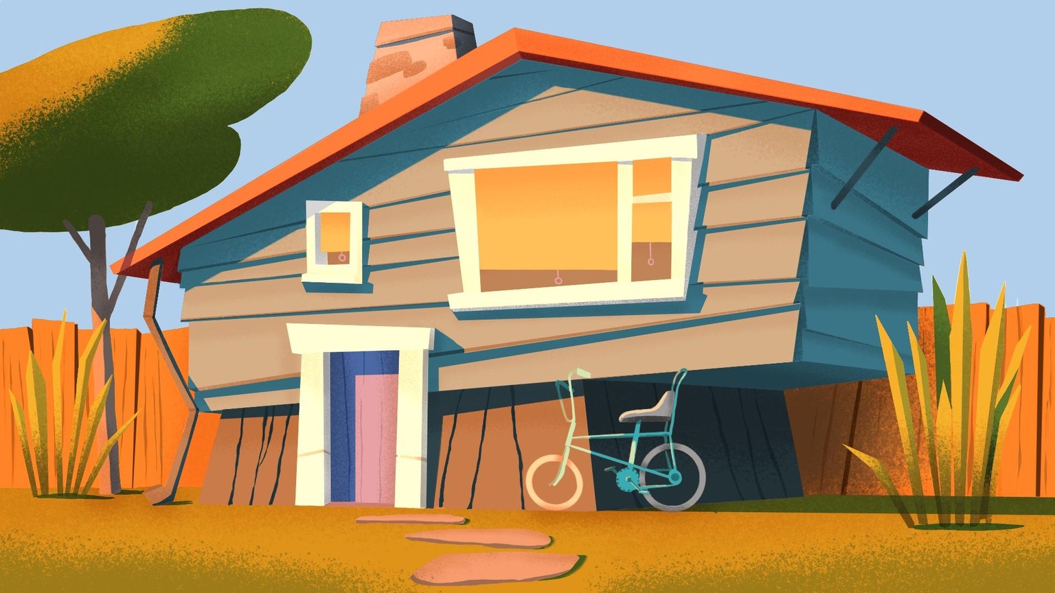 Lovely house in the sun - image 1 - student project