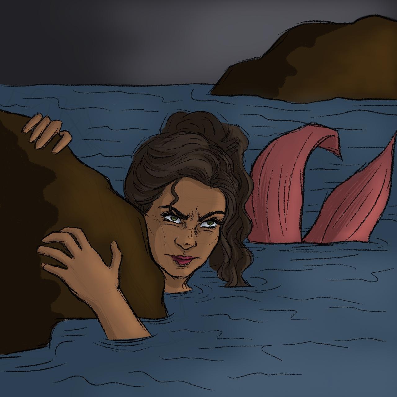 Mermaid Design with Story - image 3 - student project