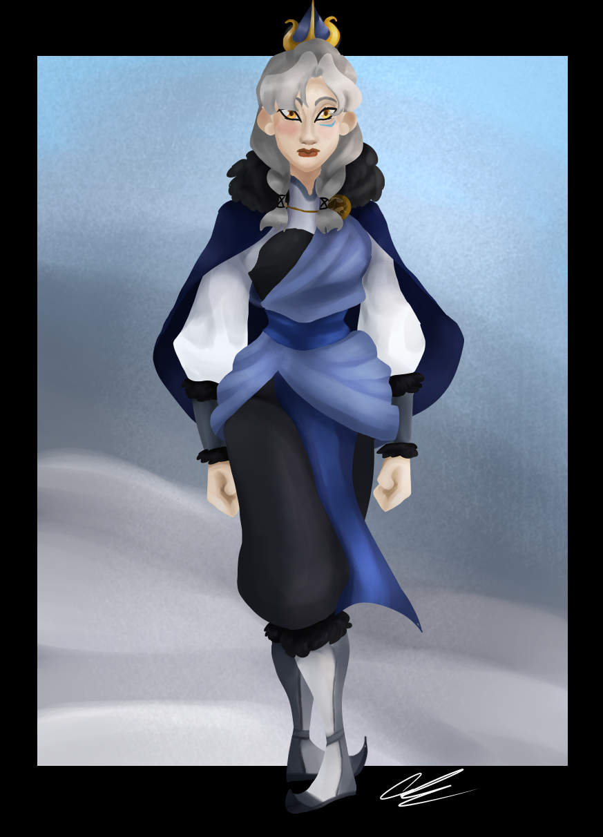 Character Concept Art - image 1 - student project