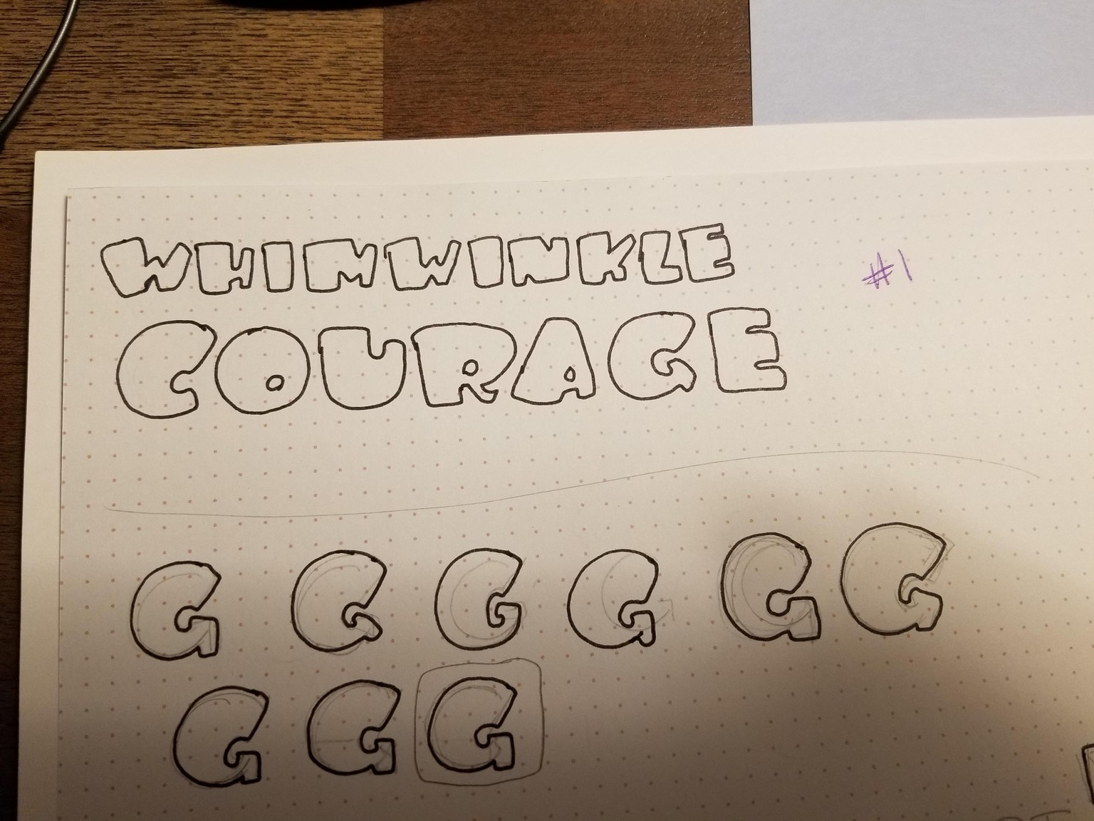 My Word: Courage - image 1 - student project