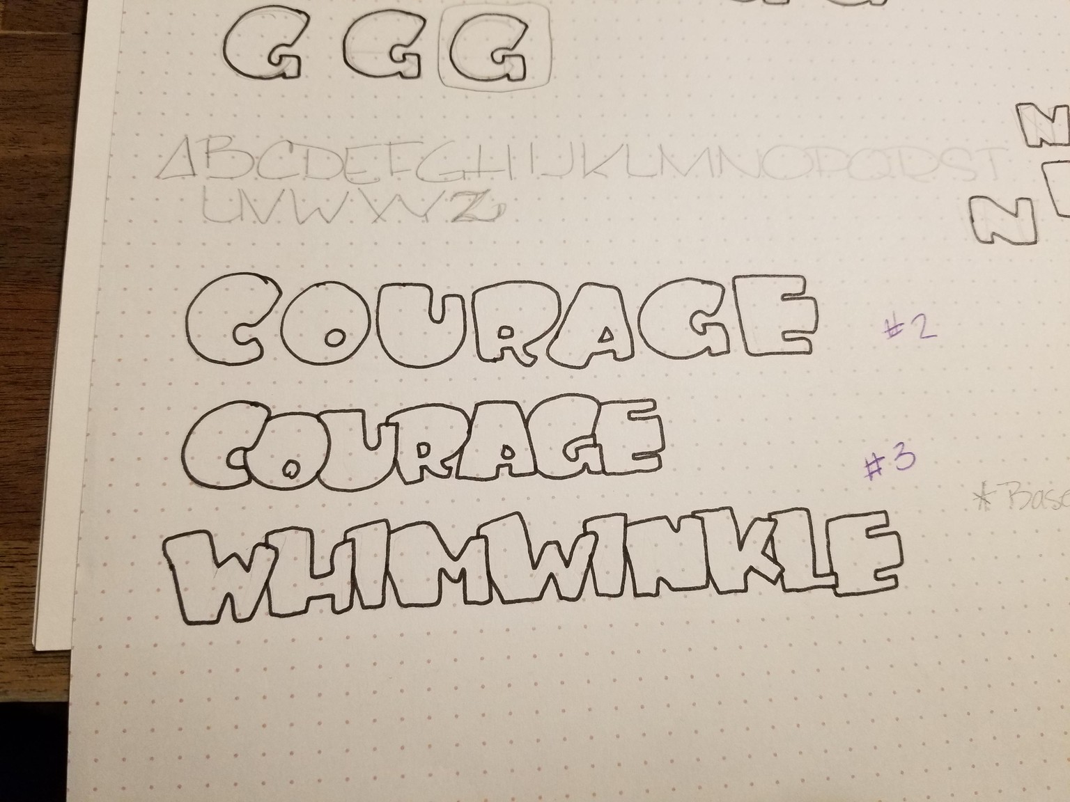 My Word: Courage - image 2 - student project