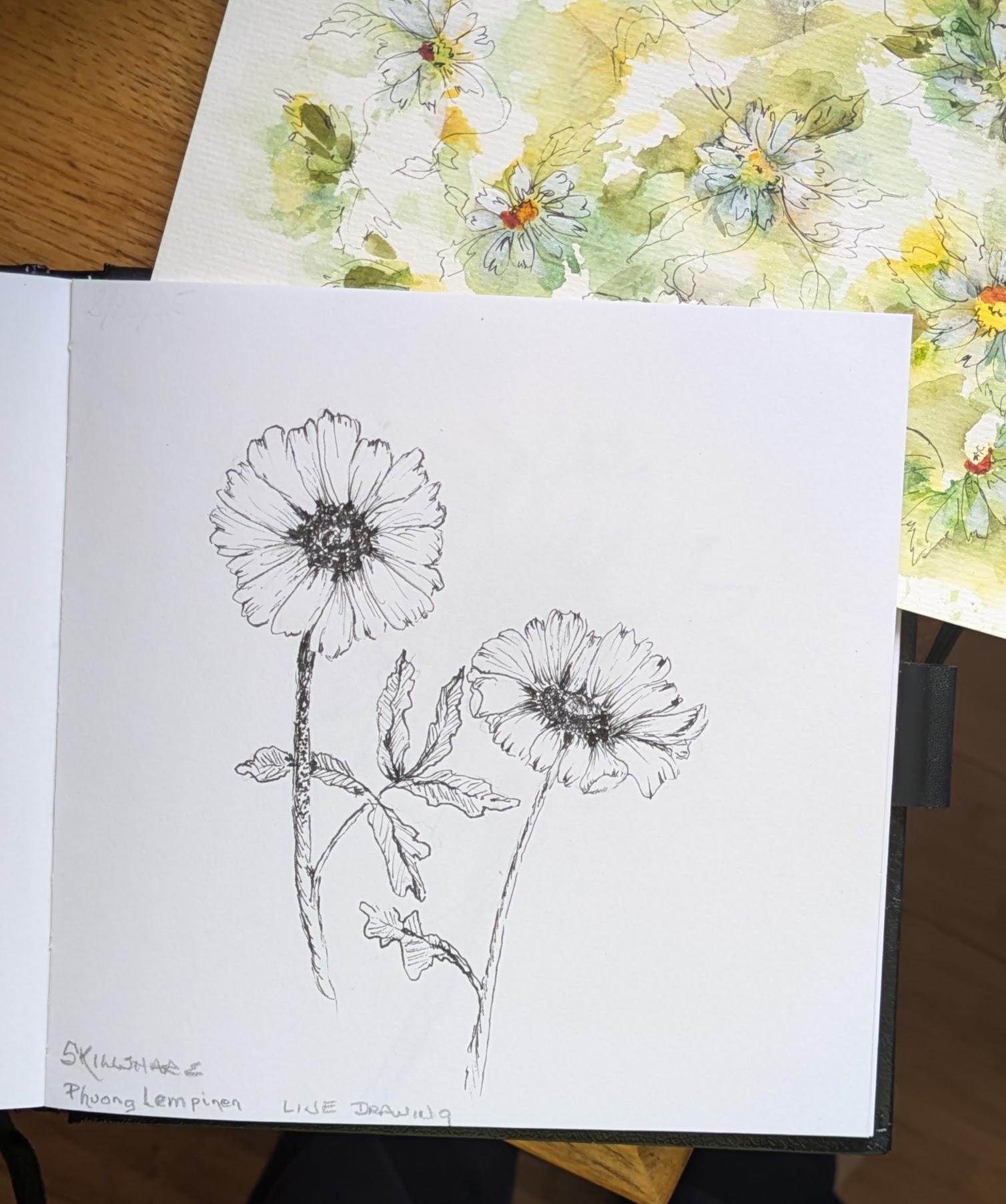 Sketching with Phuong - image 1 - student project