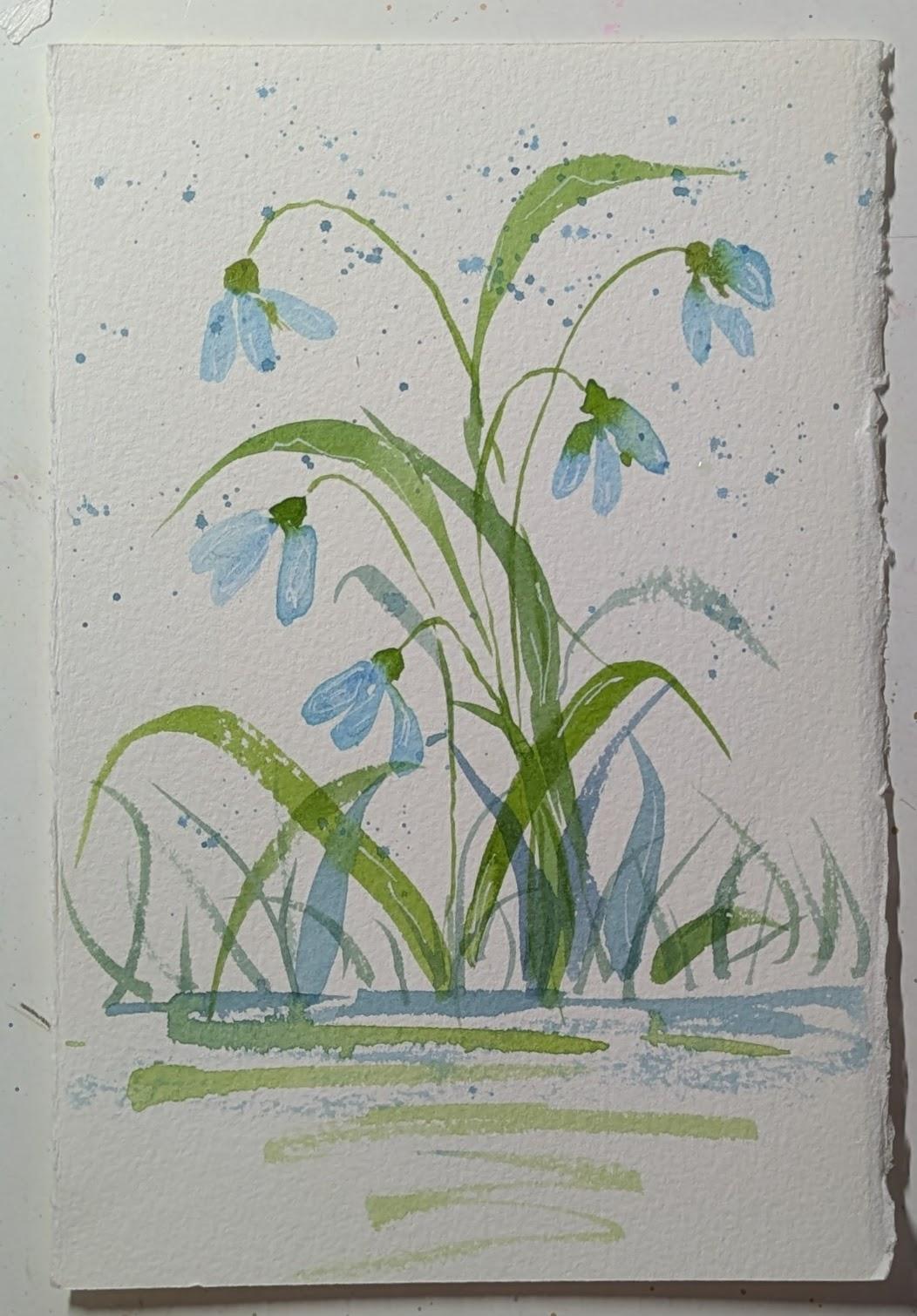Snowdrops with Nina - image 2 - student project