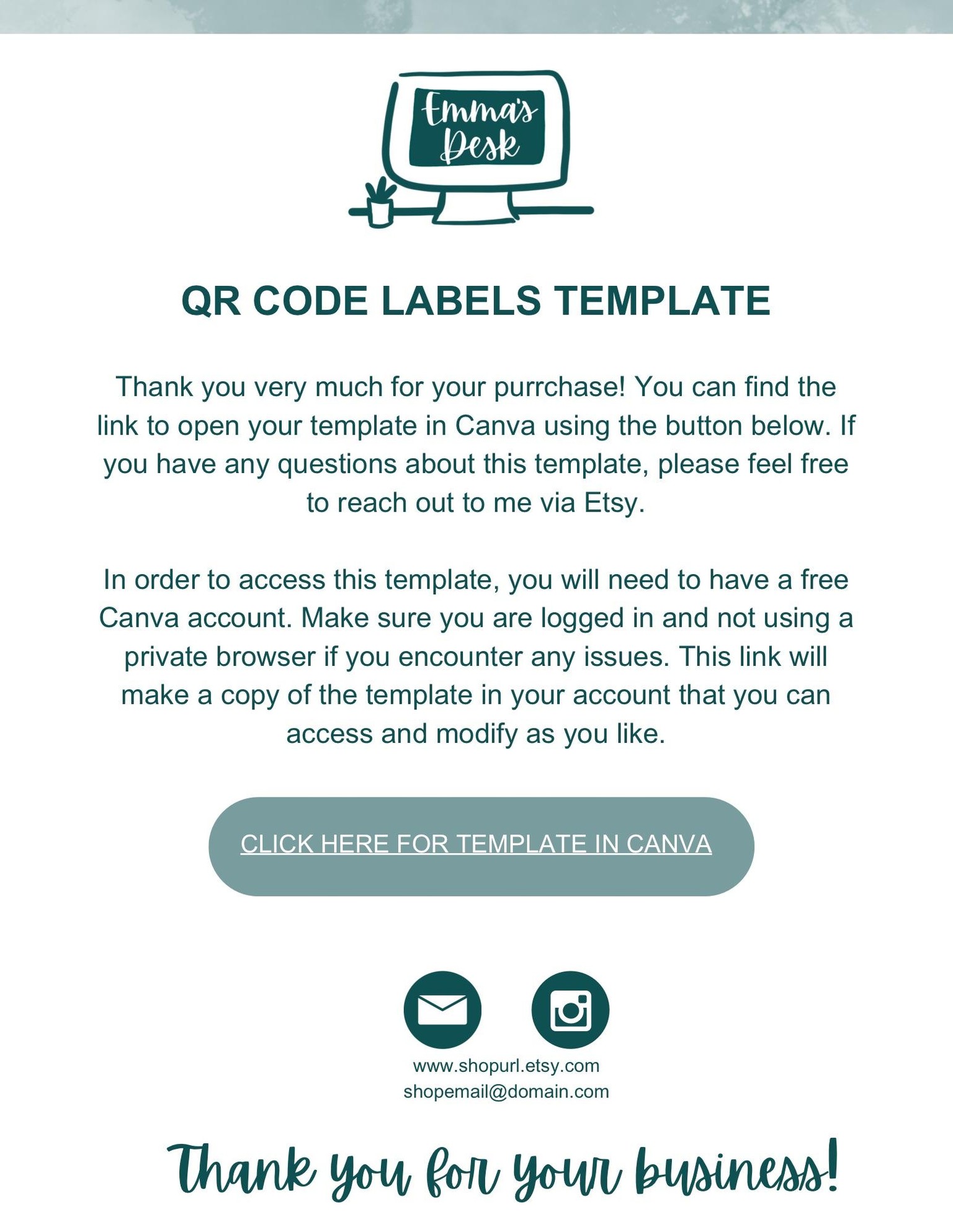 Digital Template Access Page - image 1 - student project