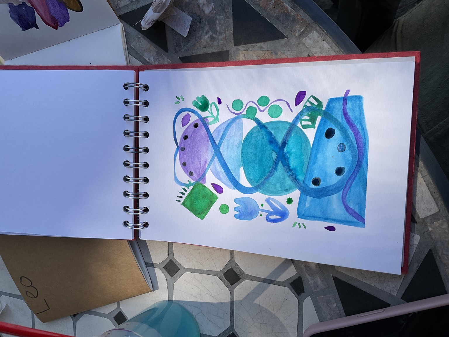 watercolour play - image 1 - student project