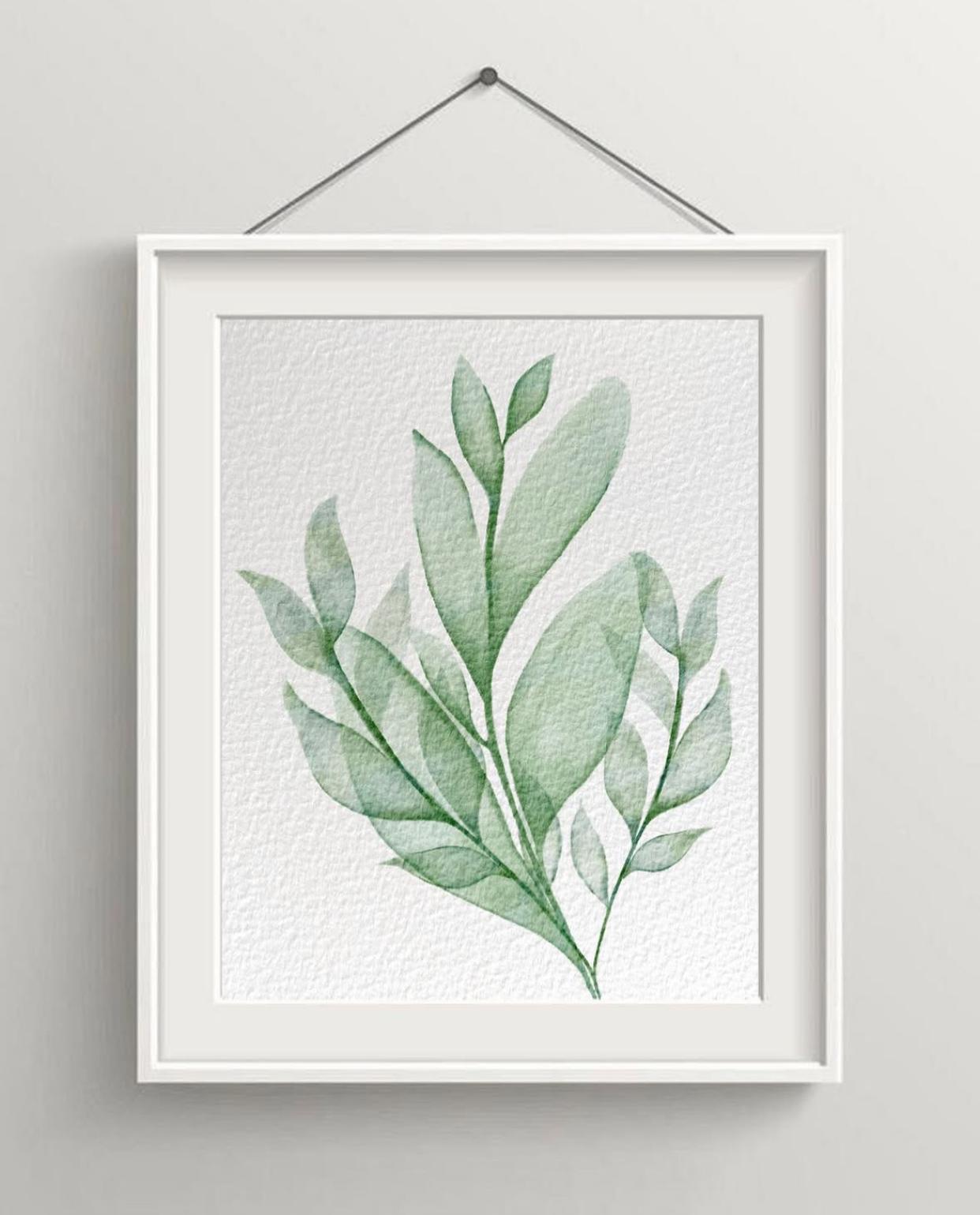 Floral frame on IPad - image 1 - student project