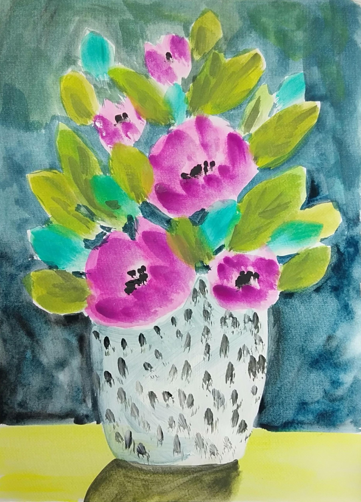Whimsical Flowers - image 1 - student project