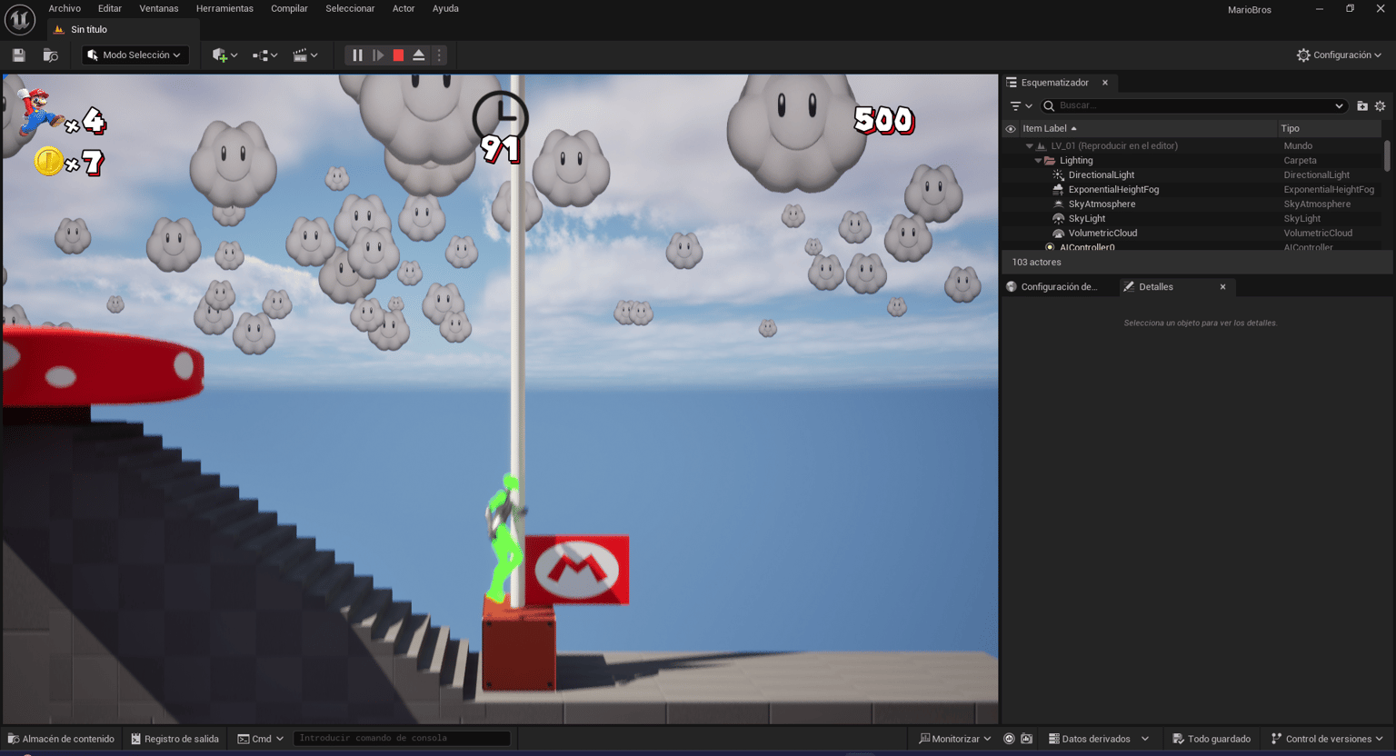 Mario In UE5 - image 5 - student project