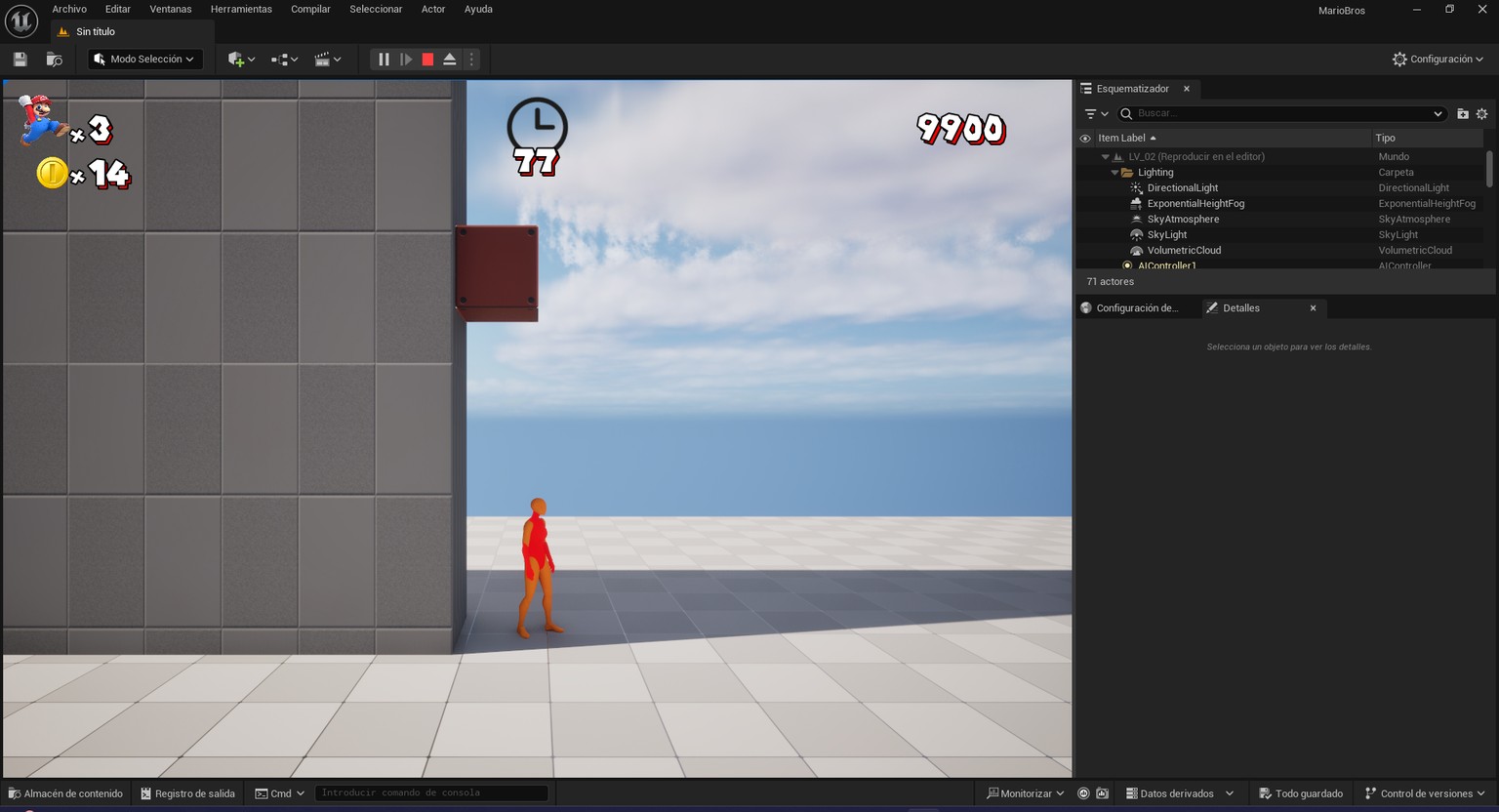 Mario In UE5 - image 4 - student project
