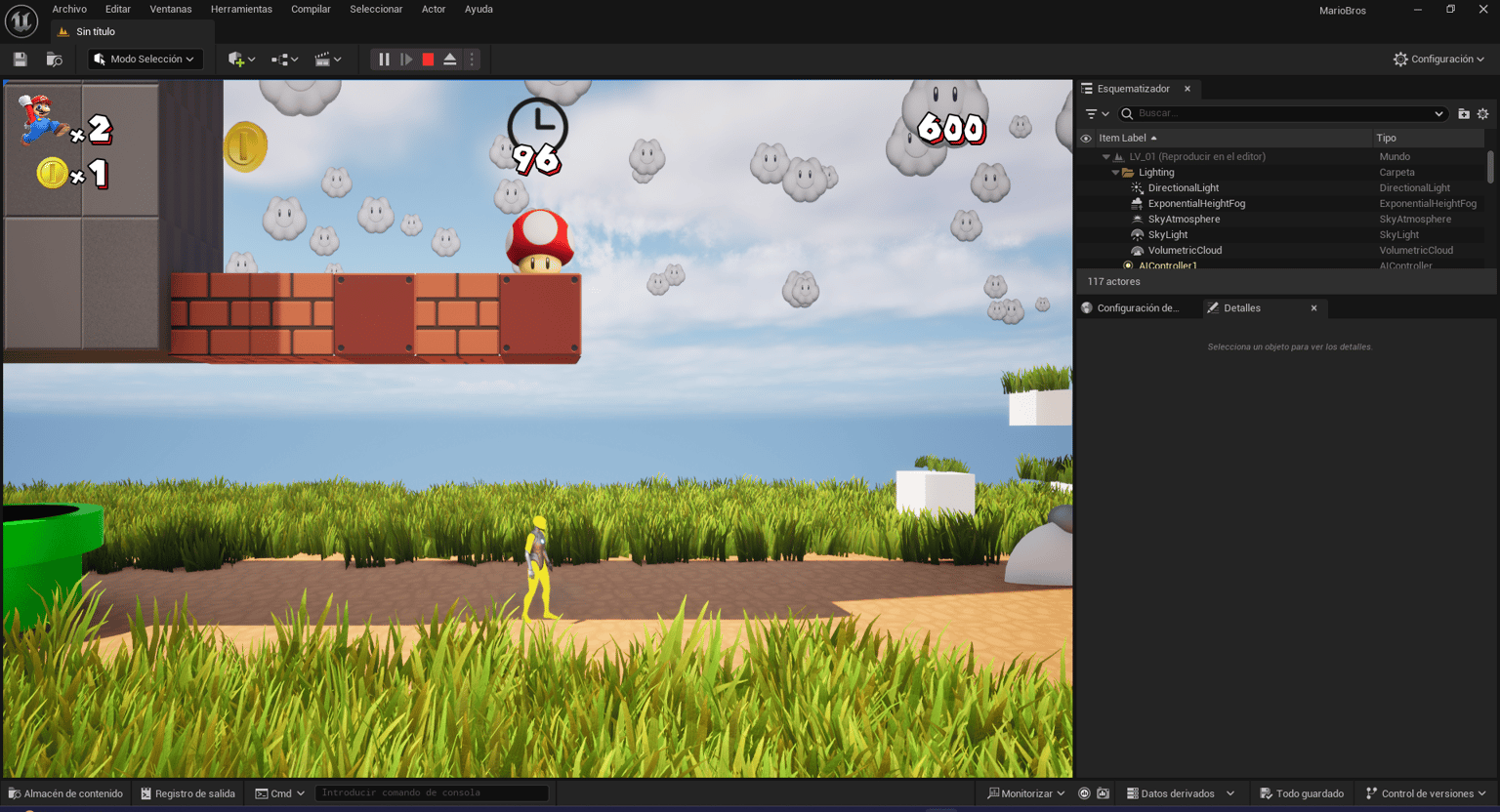 Mario In UE5 - image 1 - student project