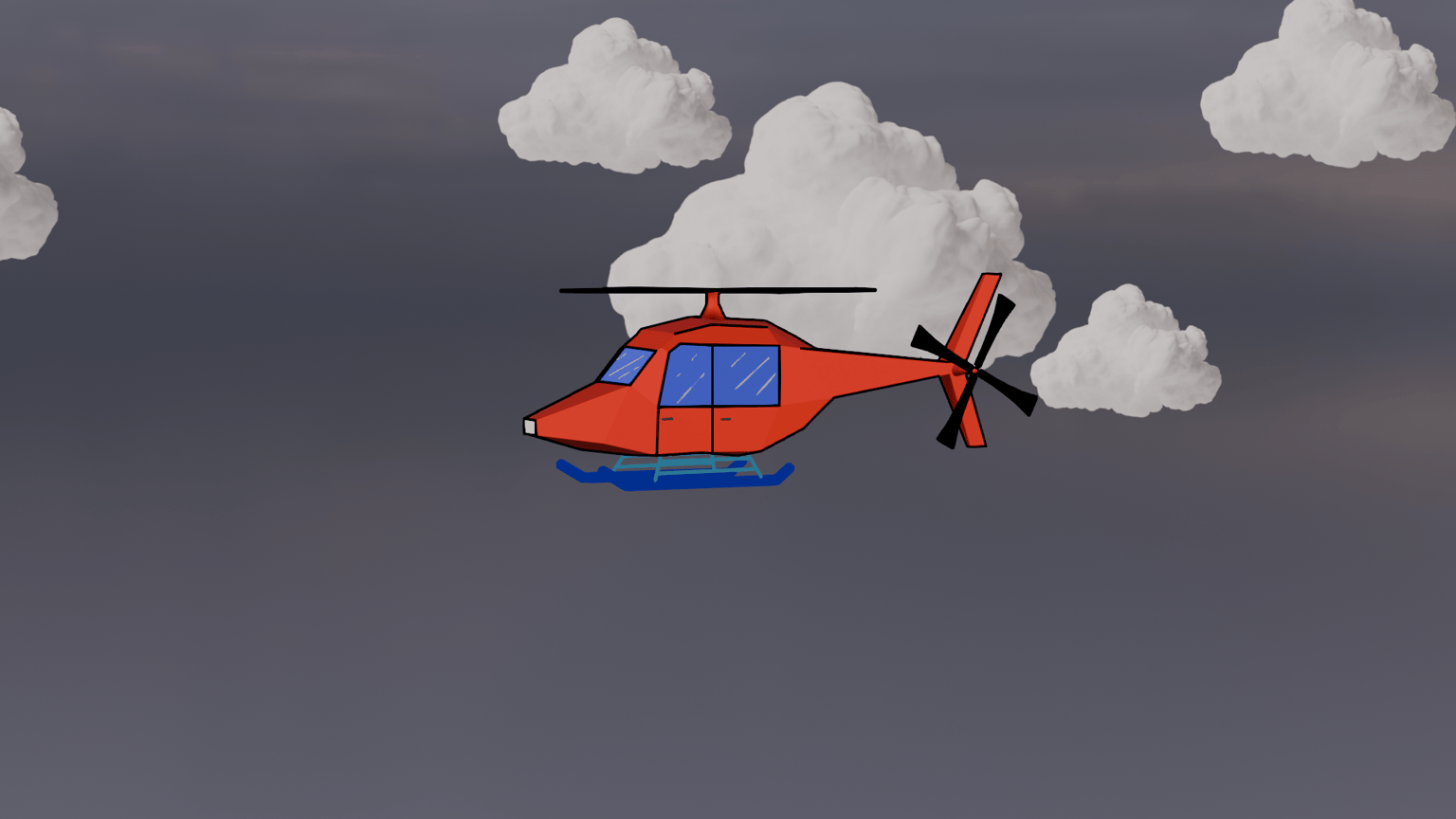 Helicopter - image 1 - student project