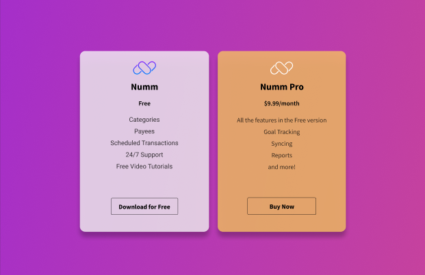 Designing with Figma - Landing Page for Mobile App - image 8 - student project