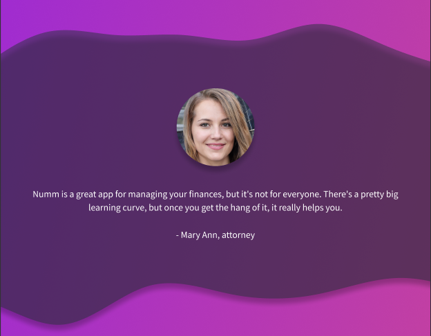 Designing with Figma - Landing Page for Mobile App - image 7 - student project