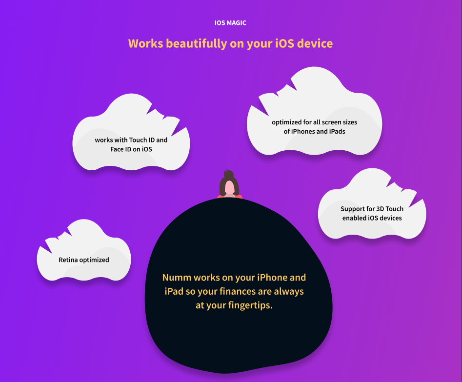 Designing with Figma - Landing Page for Mobile App - image 3 - student project