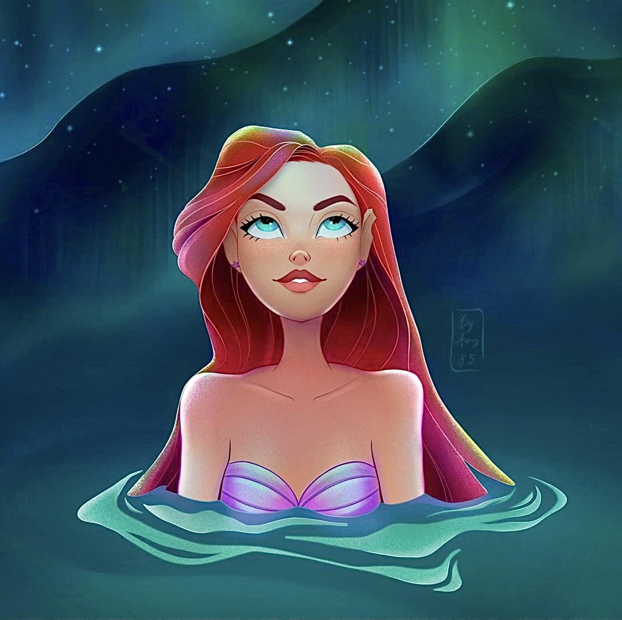 The little mermaid - image 1 - student project