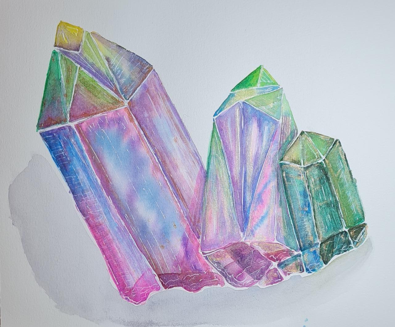 Crystals - image 1 - student project