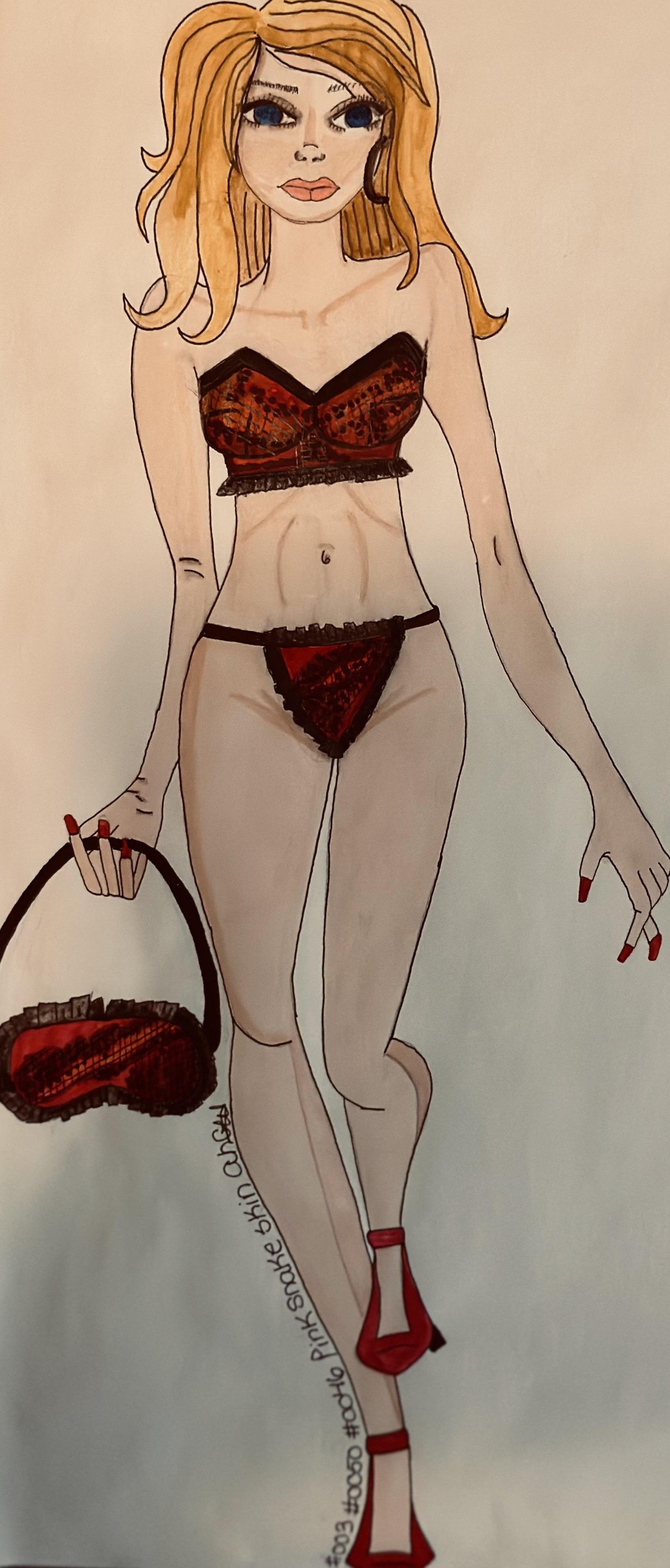 Feral Fringe Lingerie - image 2 - student project