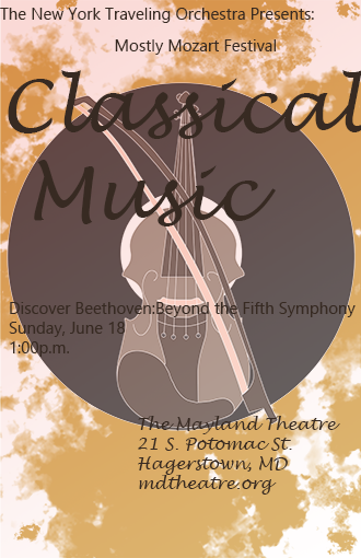 A classic music poster for everyone - image 1 - student project