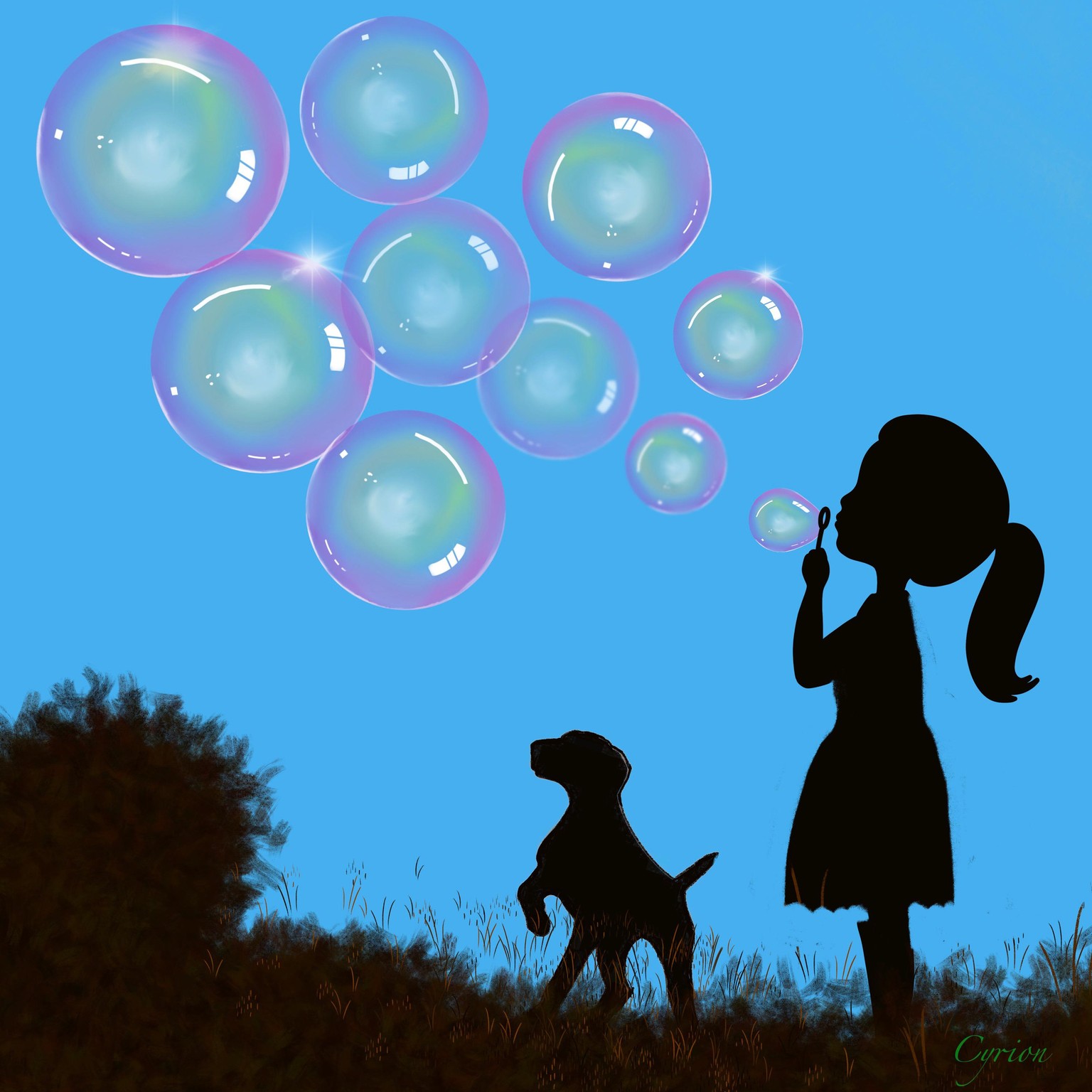 I’m forever chasing bubbles - image 2 - student project