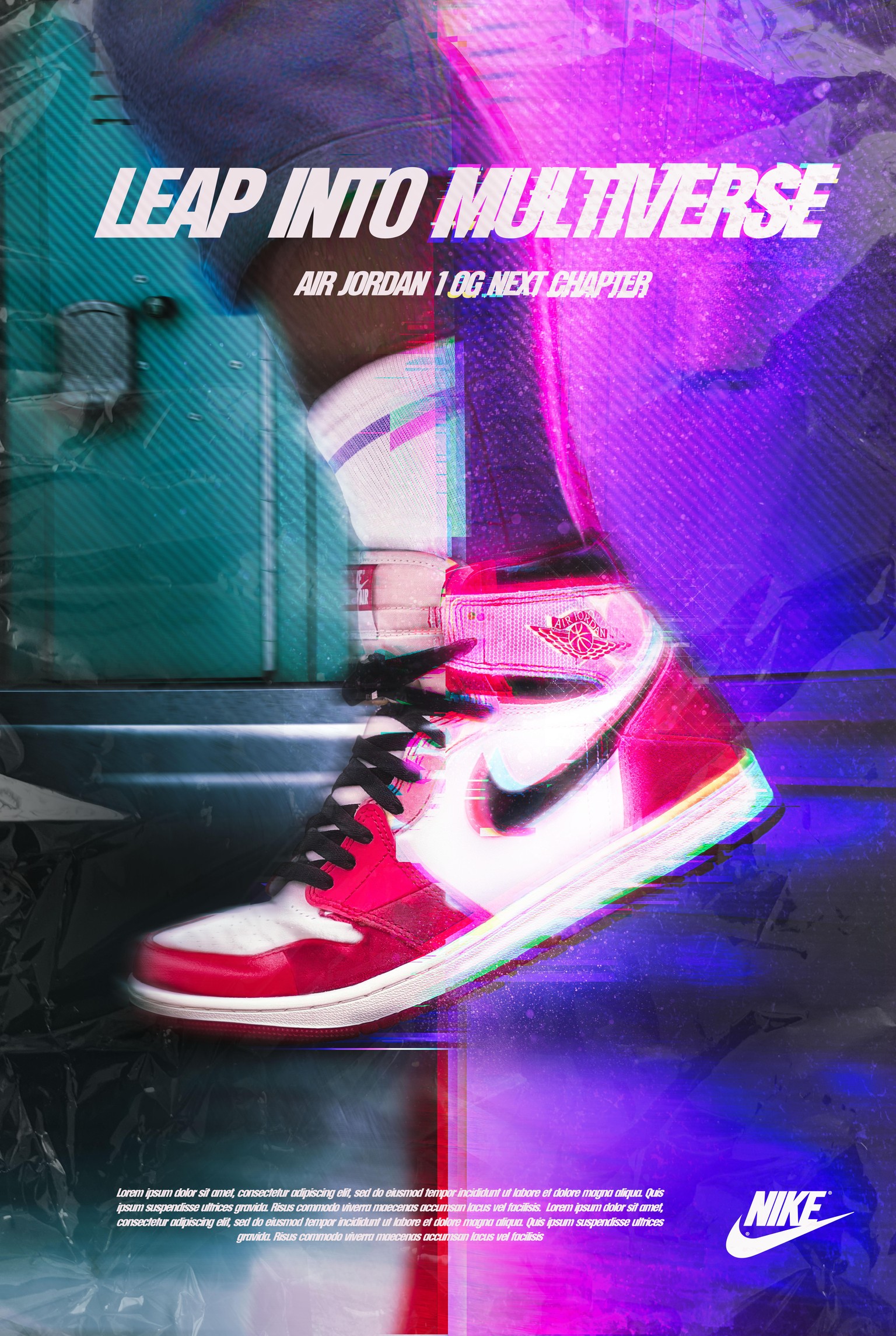 AJ 1 NEXT CHAPTER Release poster - image 1 - student project