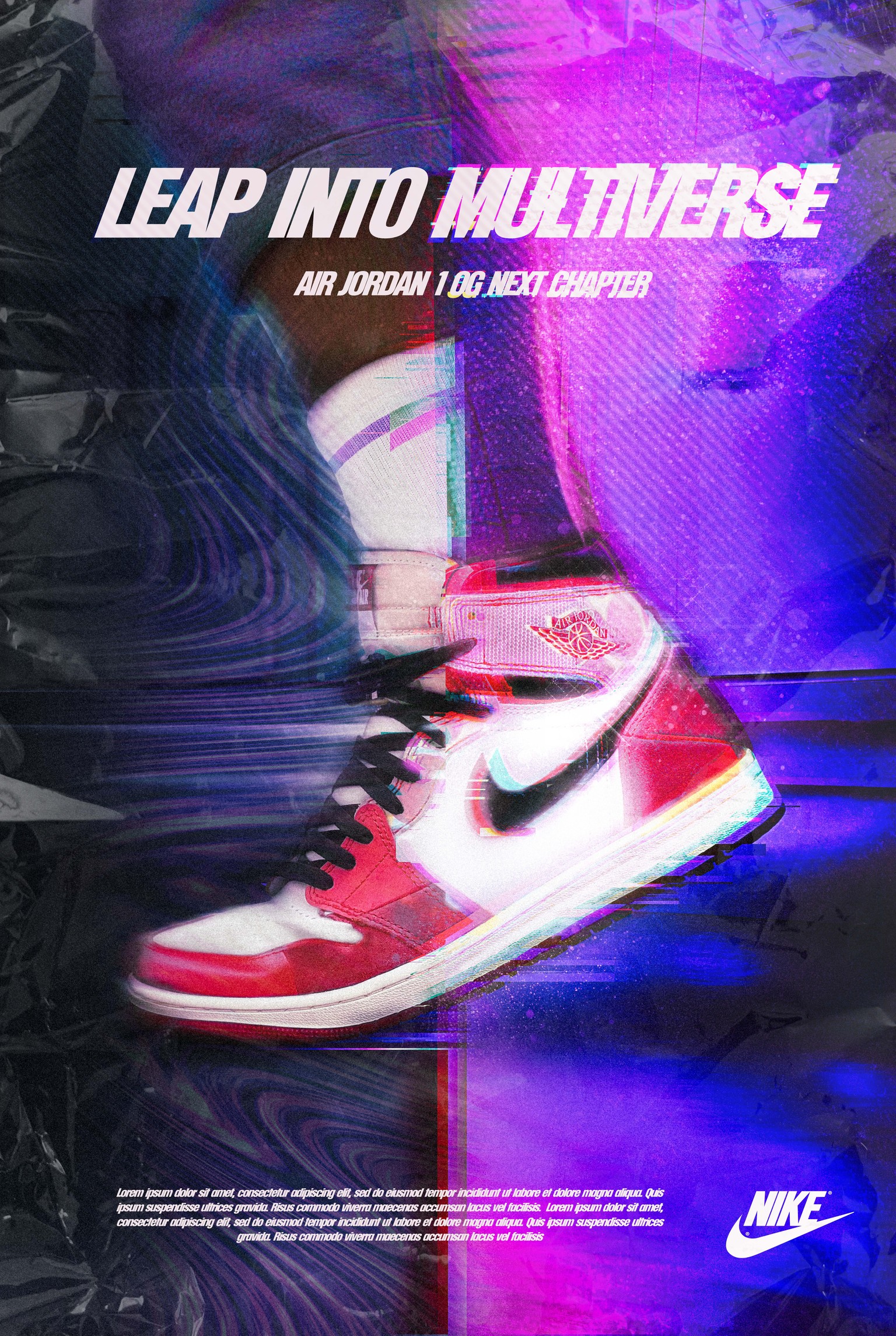 AJ 1 NEXT CHAPTER Release poster - image 2 - student project