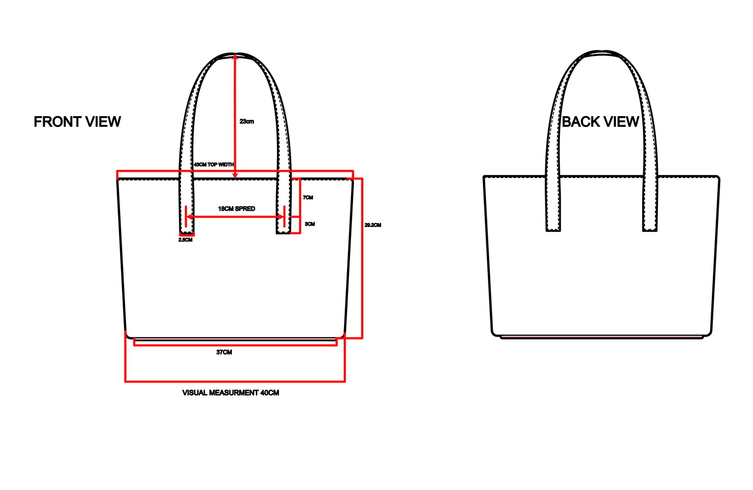 TOTE BAG TECHPACK - image 4 - student project