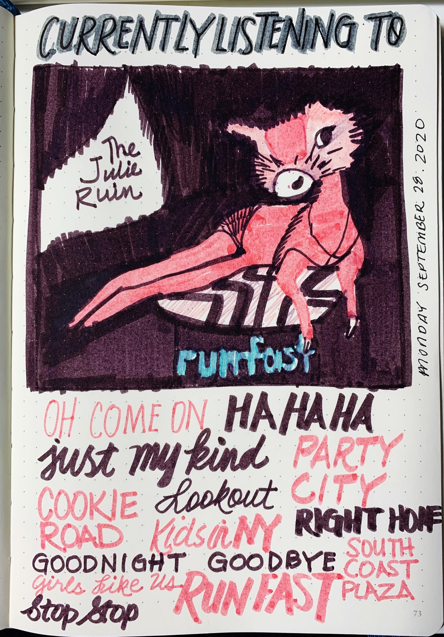 Illustrated Journaling - image 1 - student project