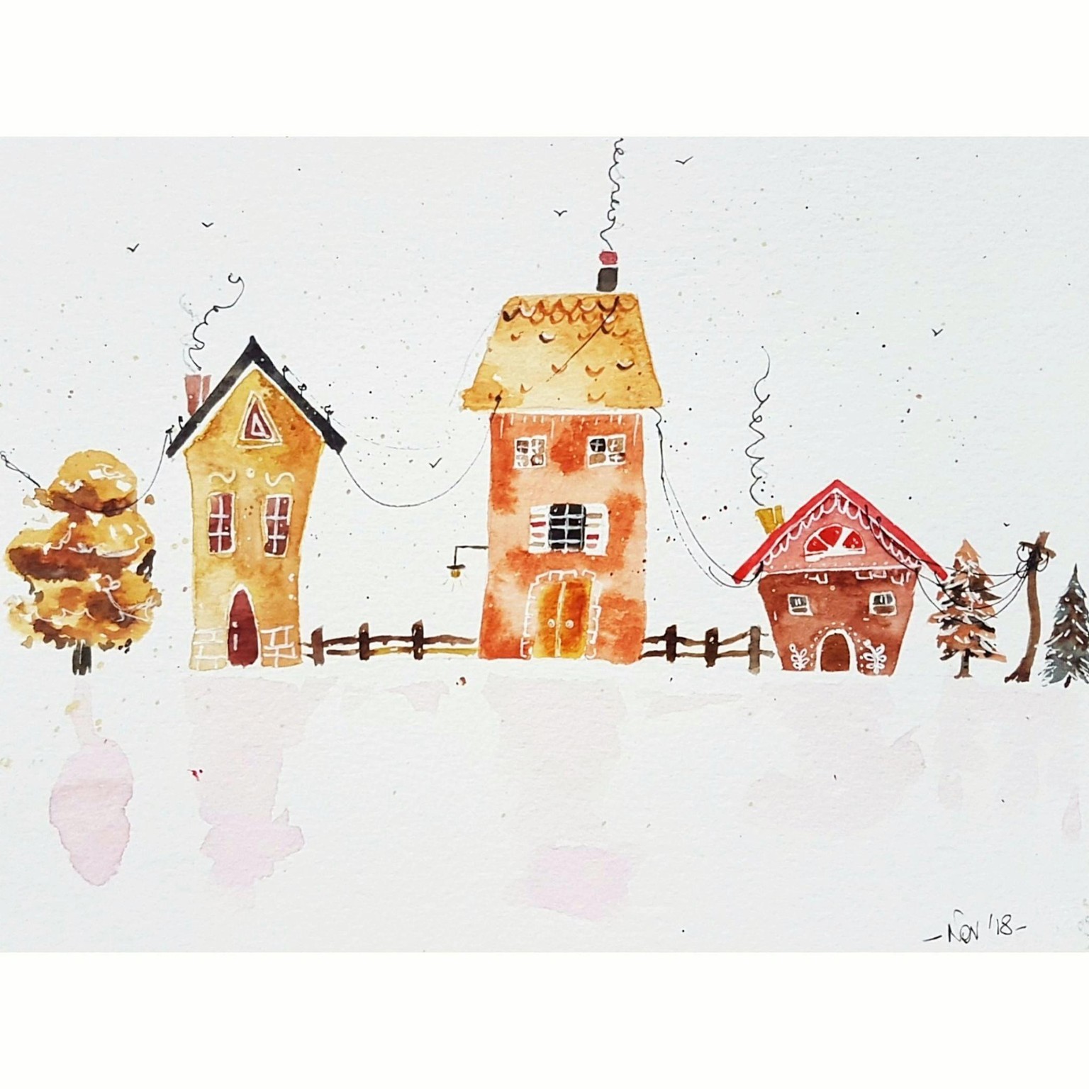 Gingerbread houses - image 1 - student project