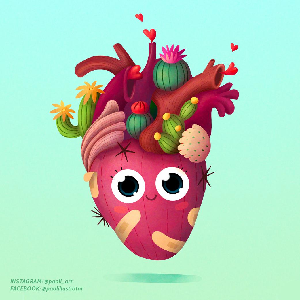 Little heart in a good mood - image 1 - student project