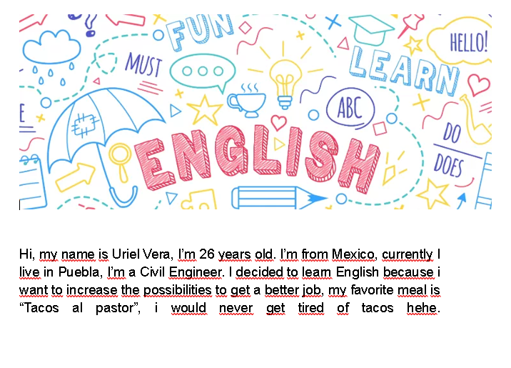 My introduction - image 1 - student project