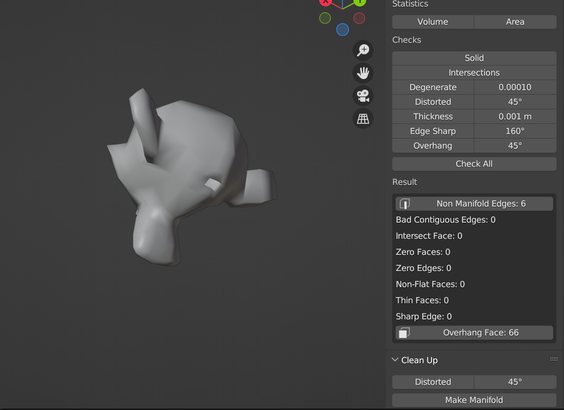 3D Printable Hollow Suzanne - image 1 - student project