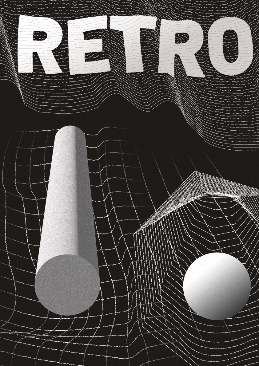 Project Retro Poster - image 1 - student project
