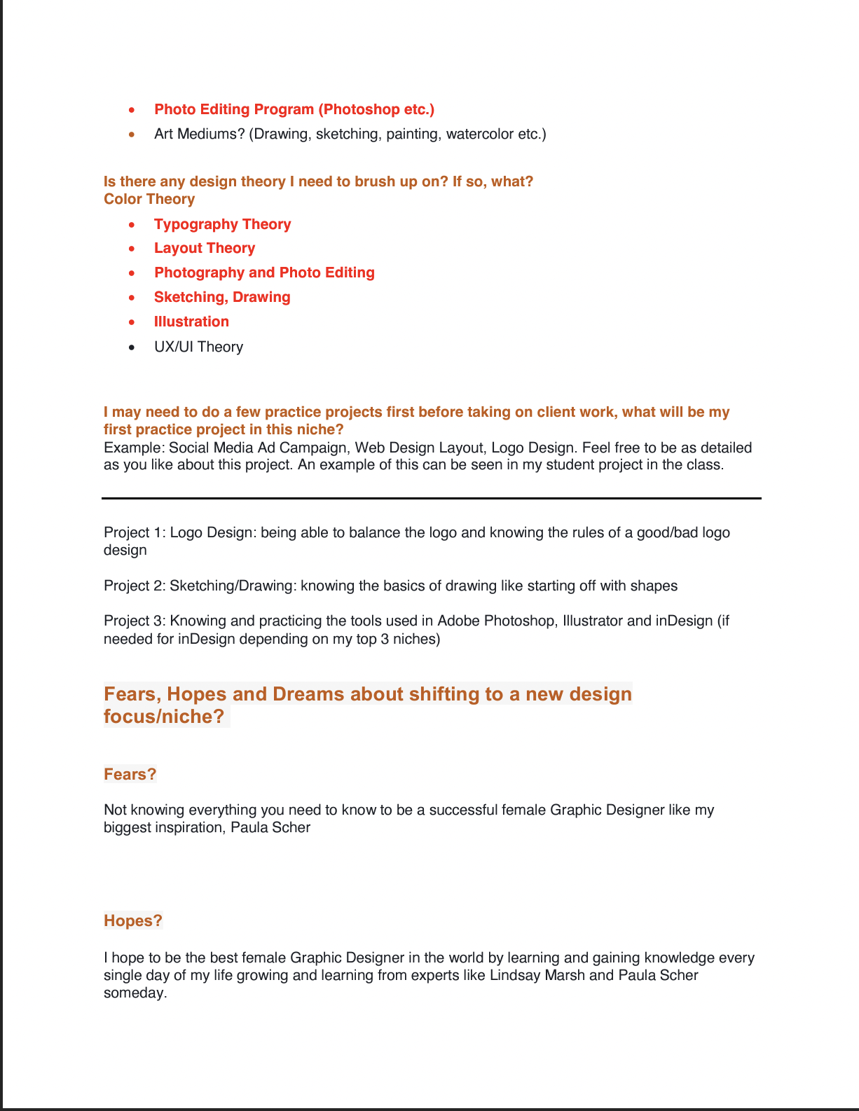 Rae's Design Niches - image 2 - student project