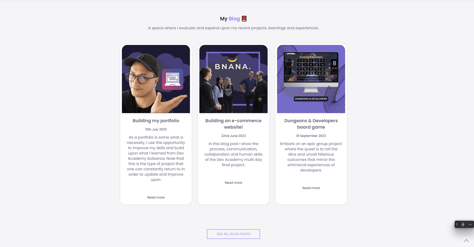 Responsive Personal Portfolio Website - Using HTML, CSS & JavaScript - image 5 - student project