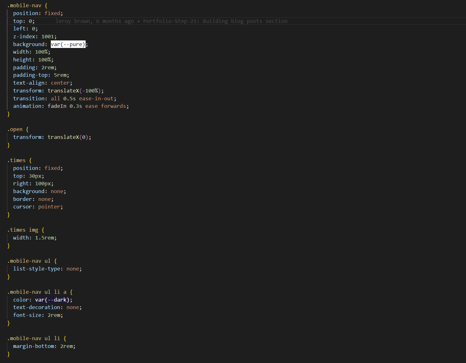 Responsive Personal Portfolio Website - Using HTML, CSS & JavaScript - image 8 - student project