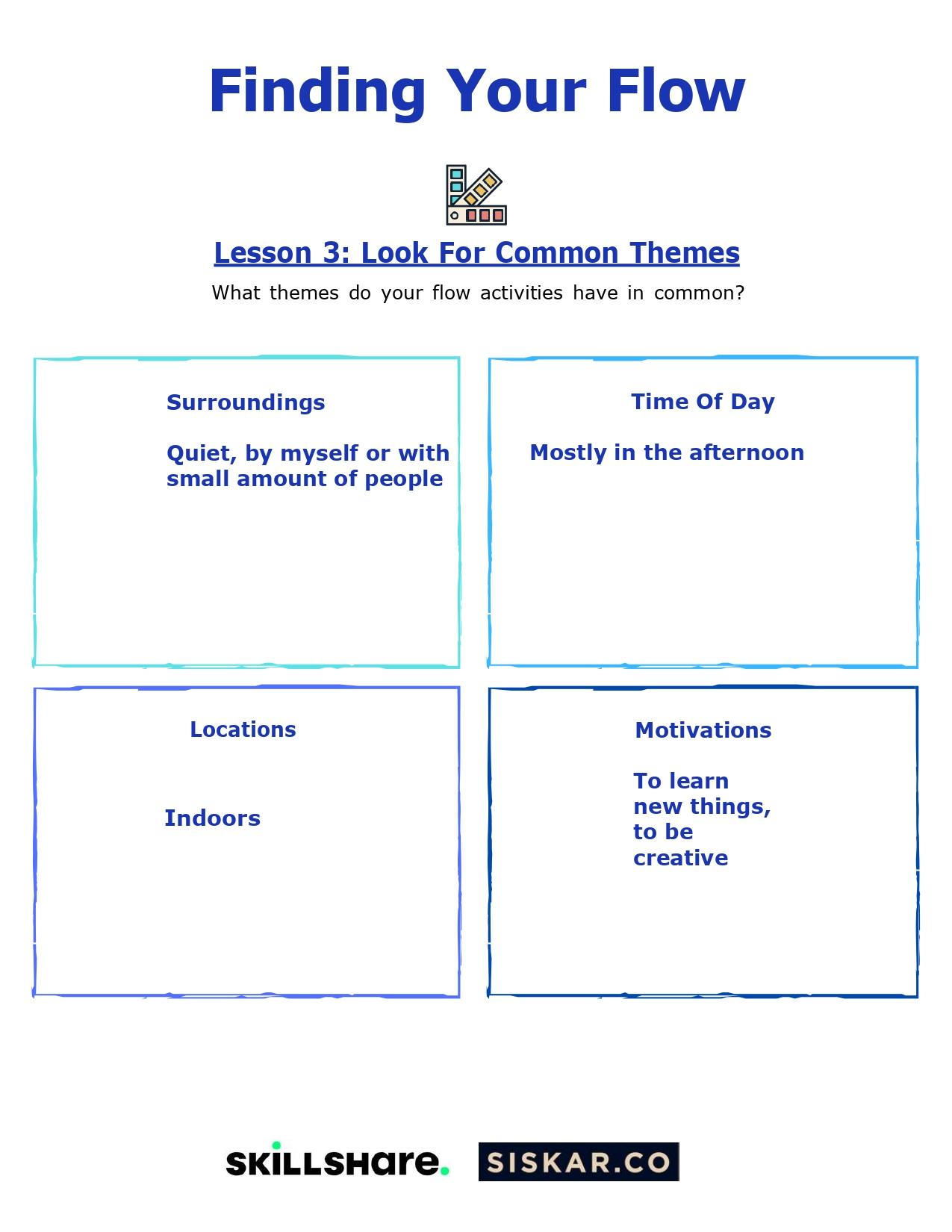 In Progress Flow Worksheet - image 2 - student project