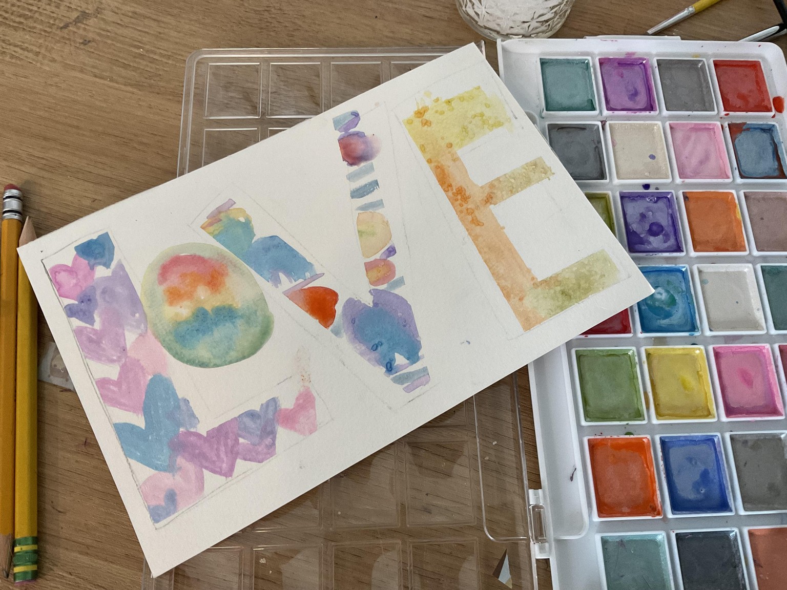 LOVE art - image 1 - student project