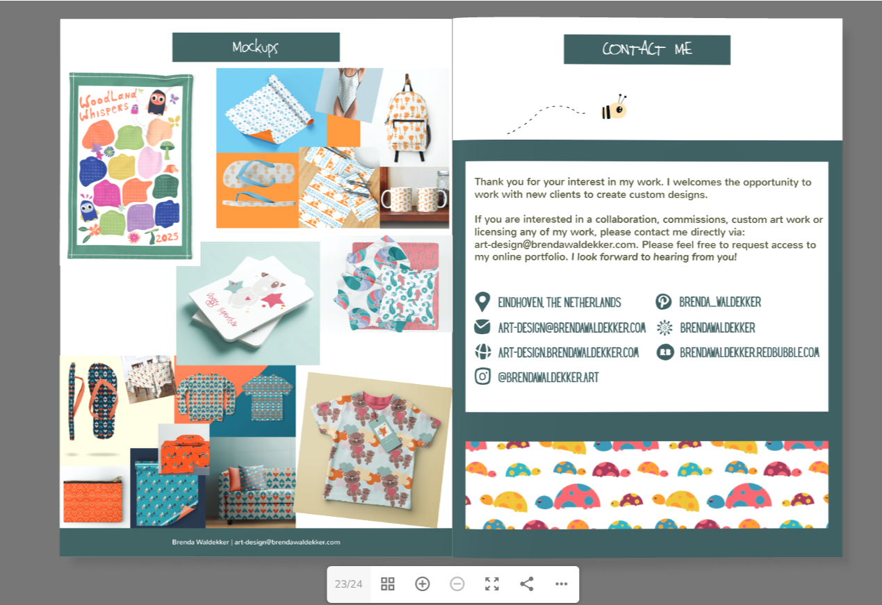 Online Portfolio - image 5 - student project