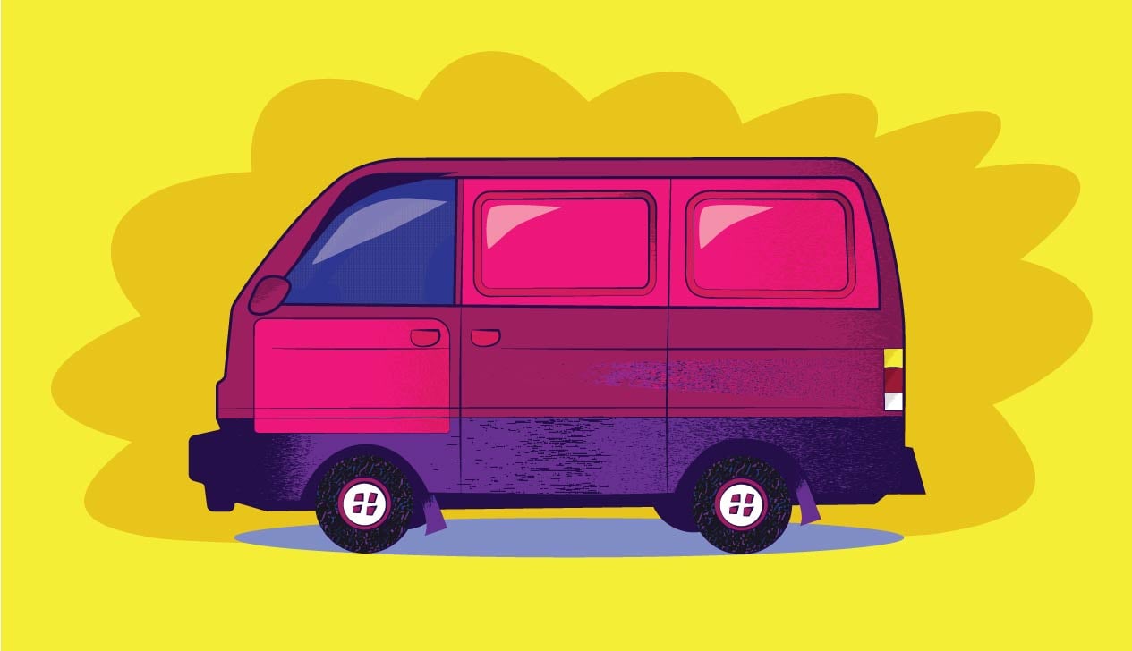 Suzuki Van with Textures - image 2 - student project