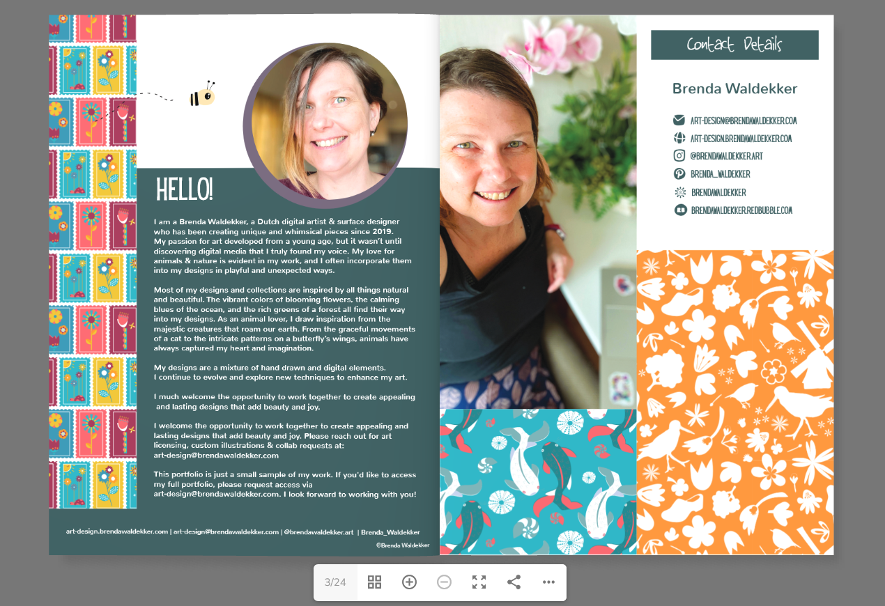 Online Portfolio - image 2 - student project