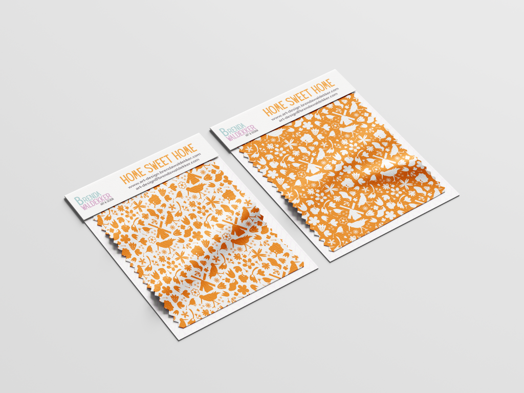 Folk art pattern - Dutch style - image 1 - student project