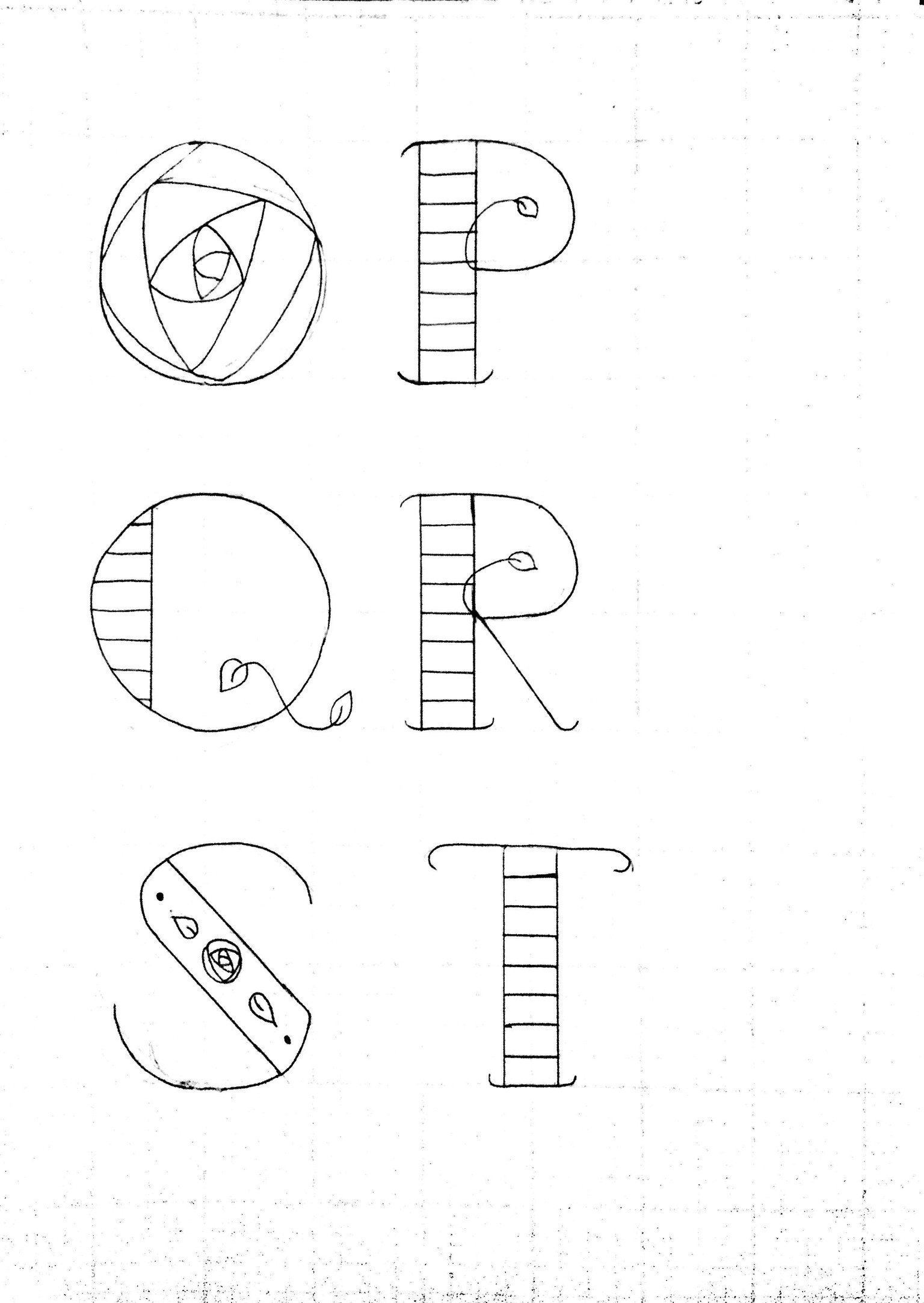 Vintage Rose Alphabet - image 6 - student project