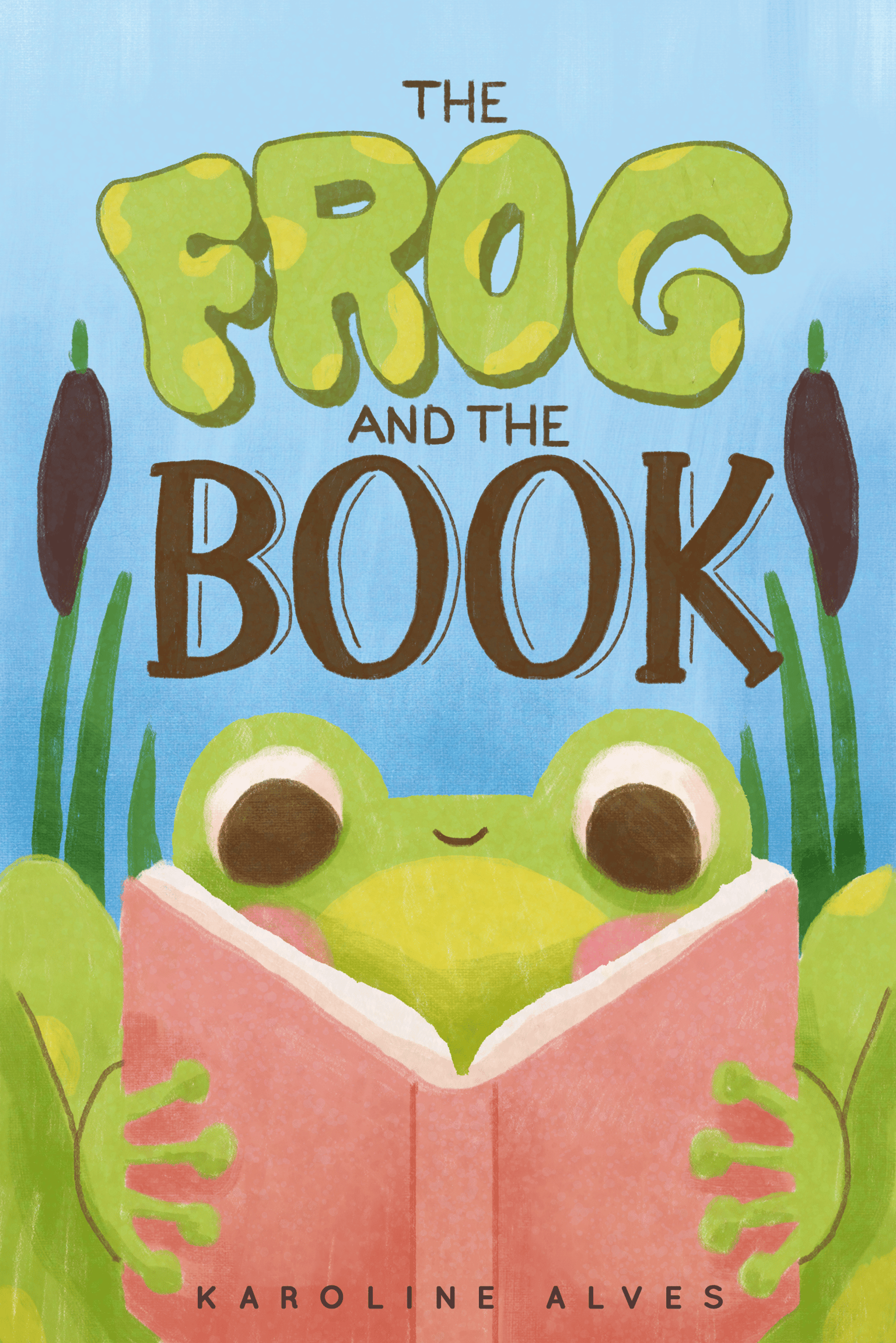 Lettering and Illustration - The Frog And The Book - image 6 - student project